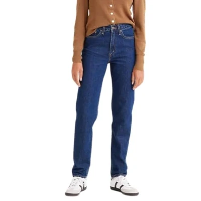 Image of Levi&#039;s &#039;80S MOM Jeans Tapered Fit, Women&#039;s, Size: 29x28, Bleu