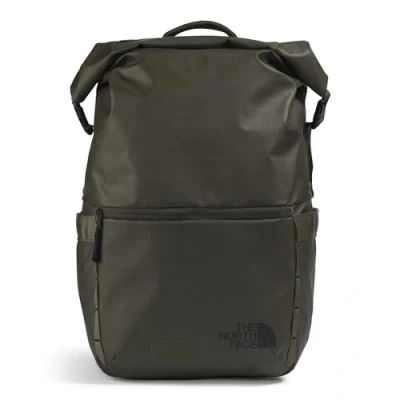 Image of The North Face BASE CAMP Voyager Rolltop Unisex Rucksack, Size: One Size, New taupe green/black