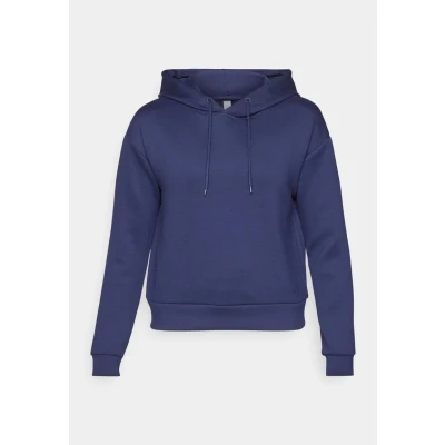 Image of ONLY Women&#039;s Onplounge Hood Ls SWT Noos Sweatshirt, Maritime Blue, M