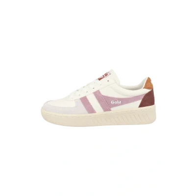 Image of Gola Sneaker Trainers White candy moody orange, Women&#039;s, Size: 6, orange leather and imitation