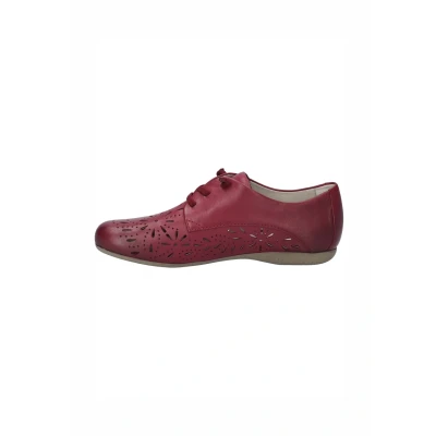 Image of Josef Seibel Fiona Casual laceups, Women&#039;s, Size: 5, Berry Leather