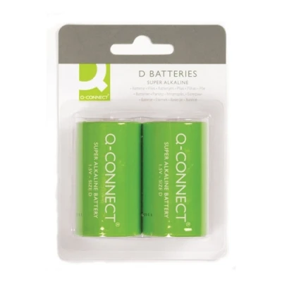 Image of Q Connect D Battery (Pack of 2) KF00491