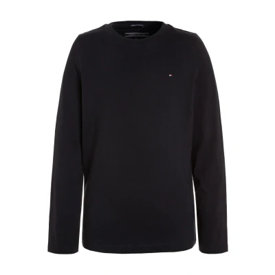 Image of Tommy Hilfiger BOYS Basic Long sleeved top for kids, Size: 6 9m, Sky captain