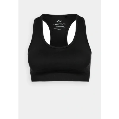 Image of ONLY Play Female Sports Bra Seamless Bra, black, L
