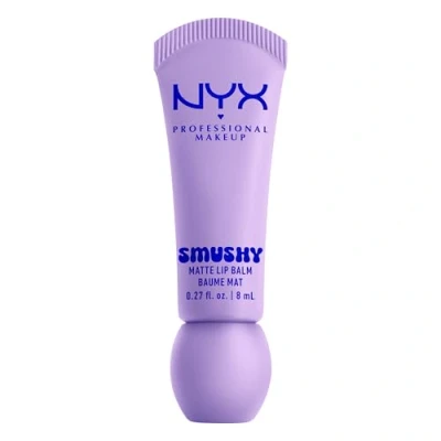 Image of NYX PROFESSIONAL MAKEUP Tinted Lip Balm Enriched with mochi rice powder and nourishing ceramide Blurred Matte finish Smushy Shade: SUGAR SMUSH