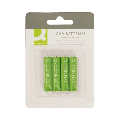 Image of Q Connect AAA Battery (Pack of 4) KF00488