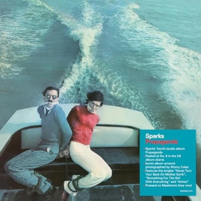 Image of Sparks: Propaganda 50th Anniversary Blue Vinyl