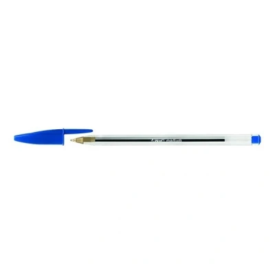 Image of BIC Cristal Original Ballpoint Pens Medium Point (1.0 mm) â“ Blue, Pouch of 5