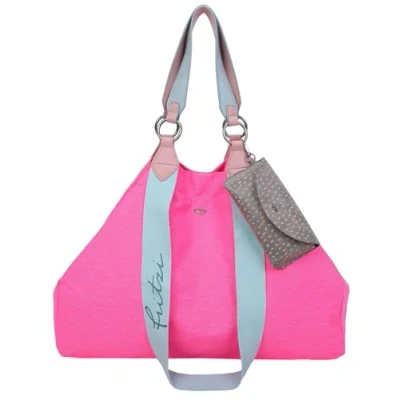 Image of Fritzi aus Preussen Women&#039;s Izzy02 Canvas Shopper, neon pink, Einheitsgröße, Contemporary