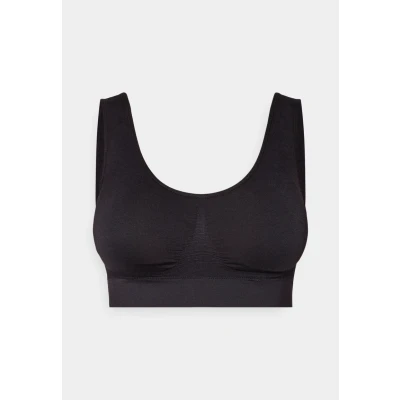 Image of ONLY Play Onpmira Seamless BRA Light support sports bra, Women&#039;s, Size: Small, Black
