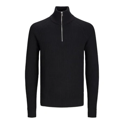 Image of JACK&amp;JONES Plus Men&#039;s Knitted Jumper, Black, 3XL