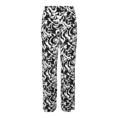 Image of Vero Moda Vmeasy WIDE Trousers, Women&#039;s, Size: Large, White/black