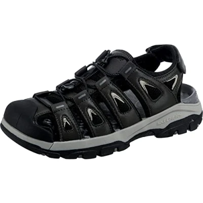 Image of Skechers Tresmen Fisher Walking sandals, Men&#039;s, Size: 440, Grey shoes