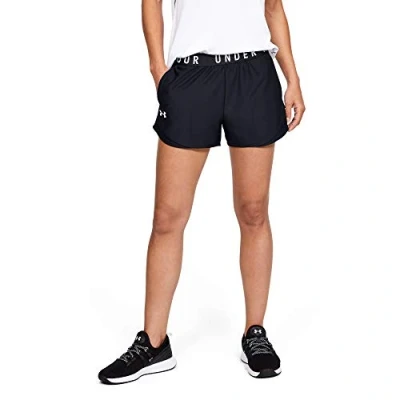 Image of Under Armour PLAY UP 3 0 Sports shorts, Women&#039;s, Size: Small, Black/white