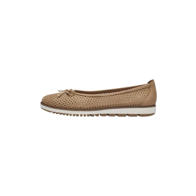 Image of Tamaris Ballet pumps, Women&#039;s, Size: 5, Camel Leather