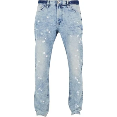 Image of Southpole Men&#039;s Stretch Signature Denim Trousers, Lt. Sand Splatter, 20