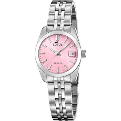 Image of Lotus Dress Watch 18992/3, Pink