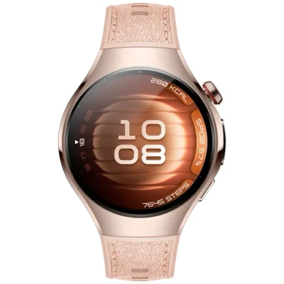 Image of Huawei Watch 5 42mm Gold (Beige Fabric Strap)