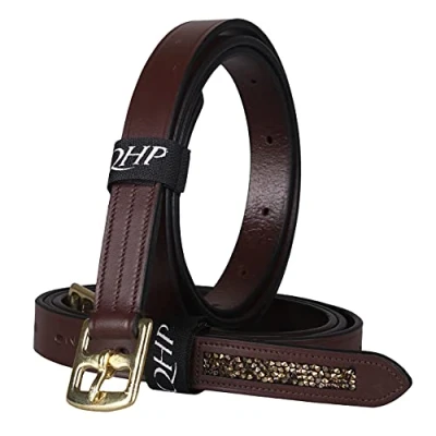Image of QHP Stirrup leathers Lupine