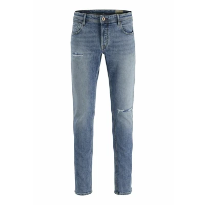 Image of Jack &amp; Jones Jjiglenn Jjcole Straight leg jeans, Men&#039;s, Size: 30x34, Blue denim