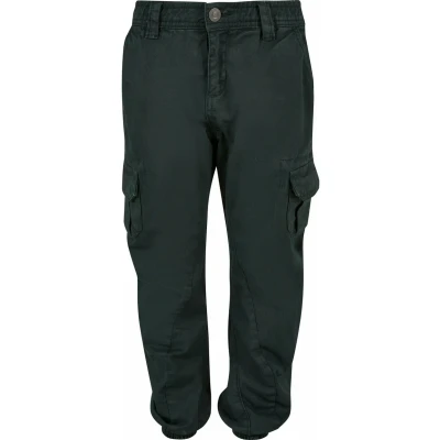 Image of Urban Classics Cargo trousers for kids, Size: 7 8y, Bottlegreen
