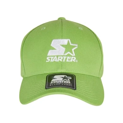 Image of Starter BLACK LABEL Logo Flexfit Baseball Cap, Jade green., S M