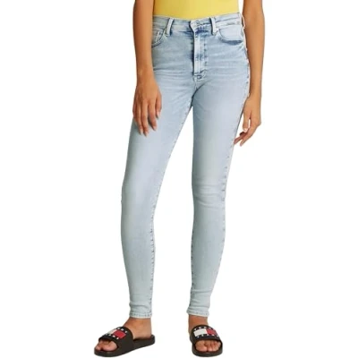 Image of Tommy Jeans Sylvia HGH Skinny Fit, Women&#039;s, Size: 27x32, Denim ultra light