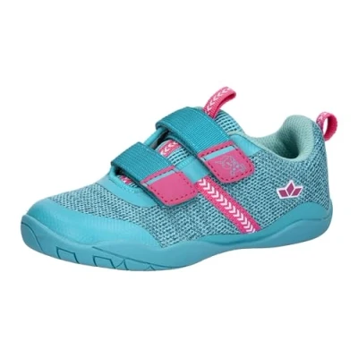 Image of LICO Aride V Touchstrap shoes for kids, Size: 8K, Türkis pink Nylon
