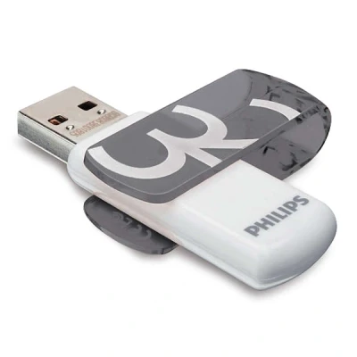 Image of Philips Vivid Edition High Speed 2.0 USB Flash Drive 32GB with Swivel Cap for PC, Laptop, Computer Data Storage, Read up to 23MB/s