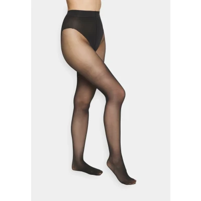 Image of Calvin Klein Underwear Women French CUT Shaper Tights, Women&#039;s, Size: Small, Black