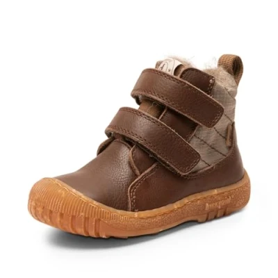 Image of Bisgaard Helton TEX Unisex Baby shoes for kids, Size: 12.5K, Brown Leather and textile