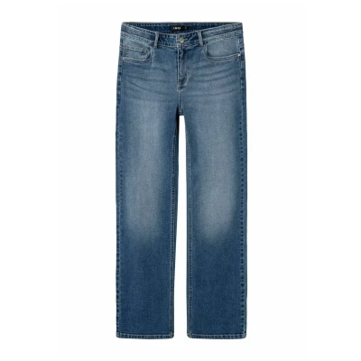 Image of LMTD Straight leg jeans for kids, Size: 10y, Dark blue denim