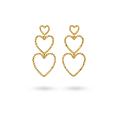 Image of 24Kae Gold Earrings 42442Y