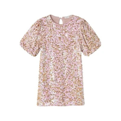 Image of NAME IT Girl Tunic Sequins, corsage, 134