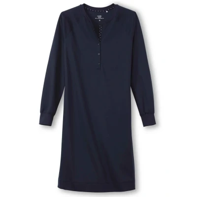 Image of Calida Favourites Dreams Nightie, Women&#039;s, Size: 10/12, Dark lapis blue
