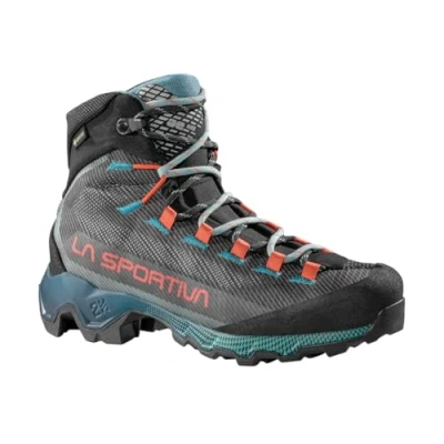 Image of La Sportiva Aequilibrium GTX Woman Hiking shoes, Women&#039;s, Size: 5, Carbon/everglade Textile/synthetics