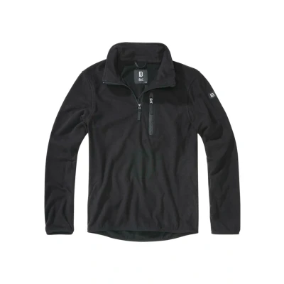 Image of Brandit Troyer Fleece jacket, Men&#039;s, Size: XXL, Black