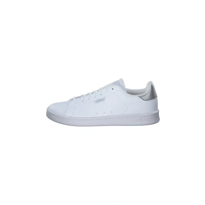 Image of adidas Women&#039;s Urban Court Shoes, Ftwr White Silver Met Met, 5 UK