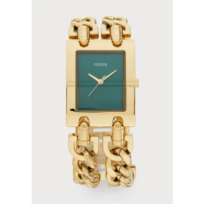 Image of Guess MOD Heavy Watch goldcoloured, Women&#039;s, Size: One Size, Gold/coloured