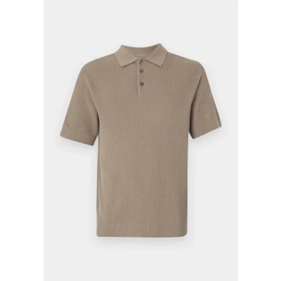Image of Jack &amp; Jones Premium Jprcccooper Polo shirt, Men&#039;s, Size: XL, Greige