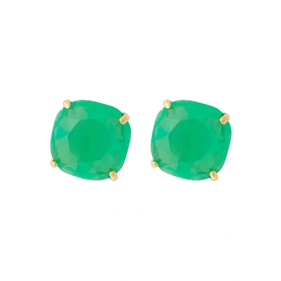Image of kate spade new york Earrings, Women&#039;s, Size: One Size, Dark green