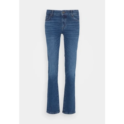 Image of Marc O&#039;Polo Straight FIT Regular Length mid Waist leg jeans, Women&#039;s, Size: 25x30, Authentic blue wash