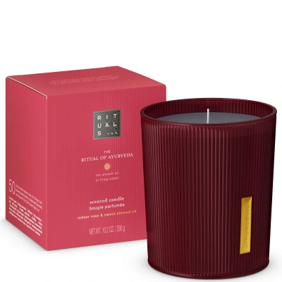 Image of Rituals The Ritual of Ayurveda Sweet Almond &amp; Indian Rose Scented Candle 290g