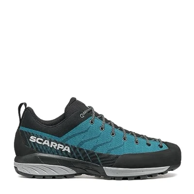 Image of Scarpa Mescalito Planet Hiking shoes, Men&#039;s, Size: 8, Petrol/black Textile/synthetics