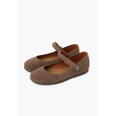 Image of Pisamonas Merceditas Baby shoes for kids, Size: 2.5/3, Topo Leather
