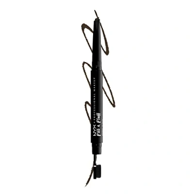 Image of NYX Professional Makeup Fill and Fluff Eyebrow Pomade Pencil 0.2g (Various Shades) Espresso