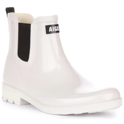 Image of Aigle Women&#039;s Carville 2 Rain Boot, Sand, 5.5 UK