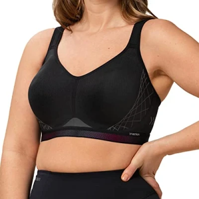 Image of Triaction by Triumph Cardio Cloud High support sports bra, Women&#039;s, Size: 34A, Black