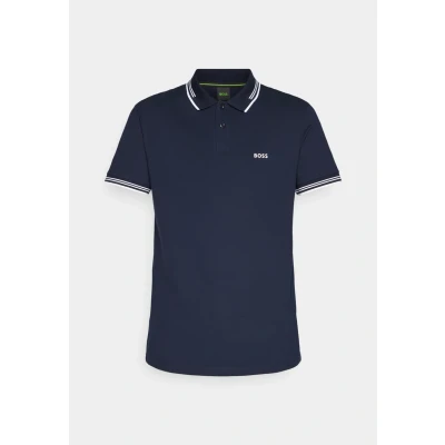 Image of BOSS PAUL Polo shirt, Men&#039;s, Size: Large, Dark blue
