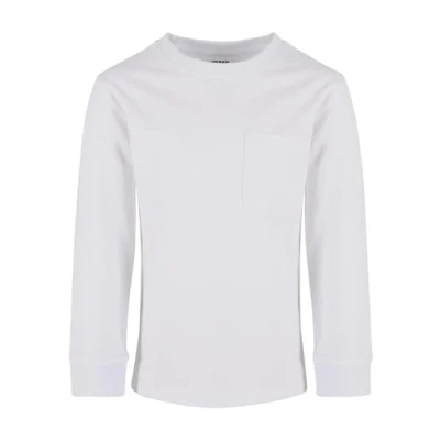 Image of Urban Classics Boys&#039; T Shirt, White + white, 110 116